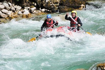 Discese in rafting